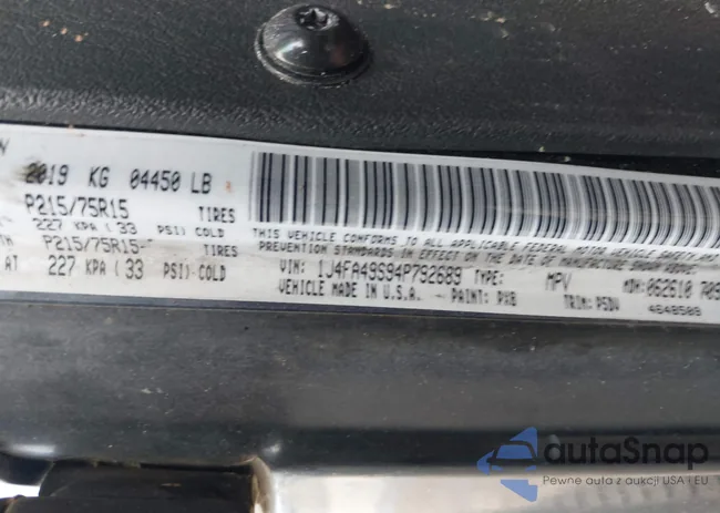 1J4FA49S94P792689: 42394196