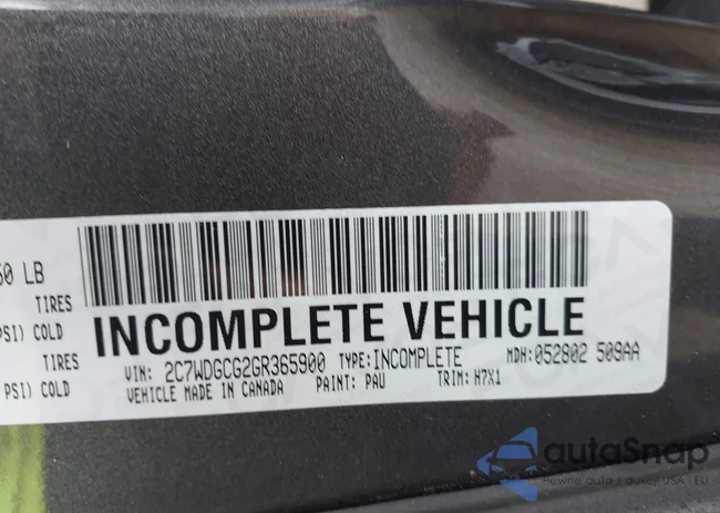 2C7WDGCG2GR365900: 42394268