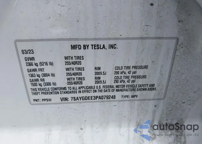 7SAYGDEE3PA079248: 42394301