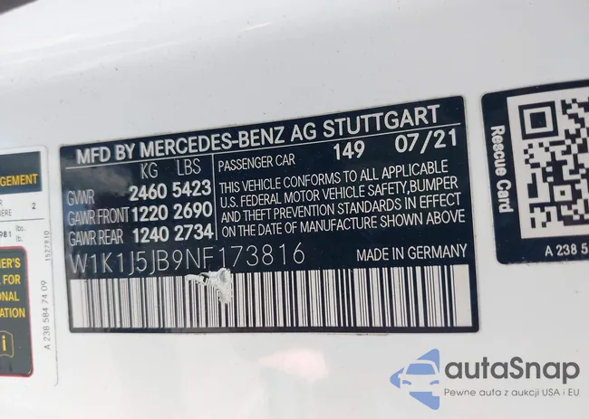 W1K1J5JB9NF173816: 42394337