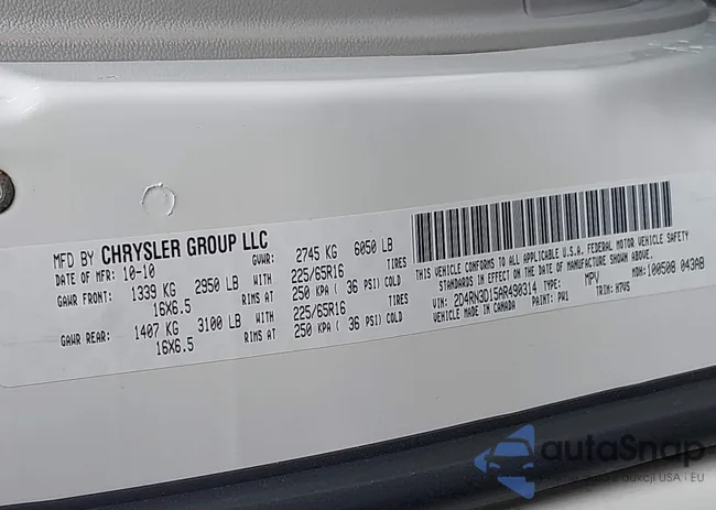 2D4RN3D15AR490314: 42393495