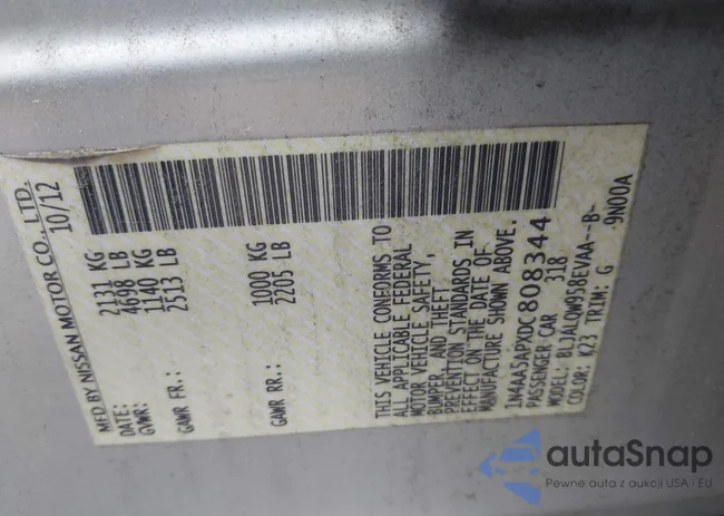 1N4AA5APXDC808344: 42393746