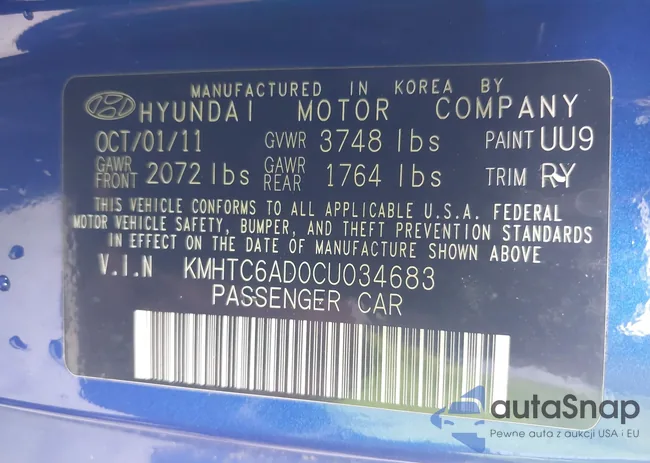 KMHTC6AD0CU034683: 42395112