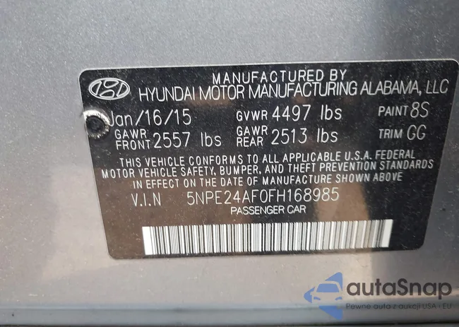 5NPE24AF0FH168985: 42395136