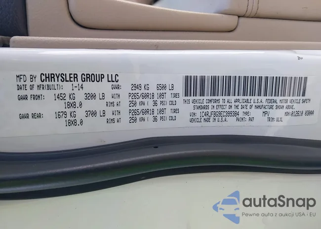 1C4RJFBG9EC399384: 42395139