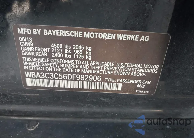 WBA3C3C56DF982906: 42395925