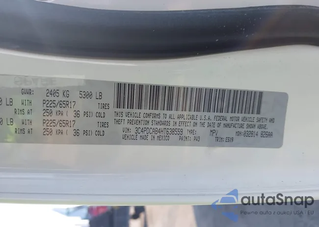 3C4PDCAB4HT638559: 42396334