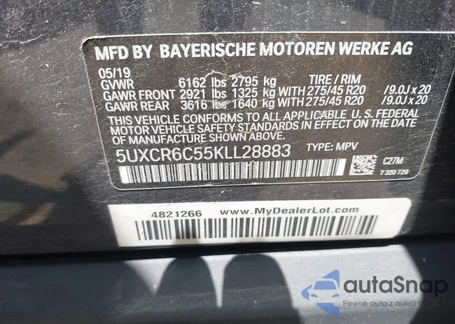 5UXCR6C55KLL28883: 42395651