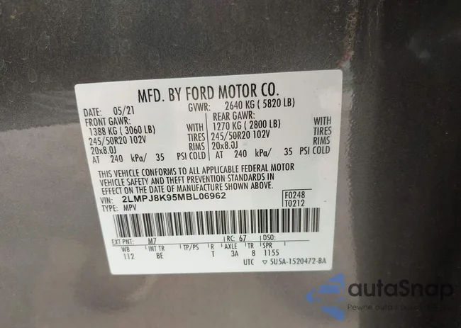 2LMPJ8K95MBL06962: 42395708