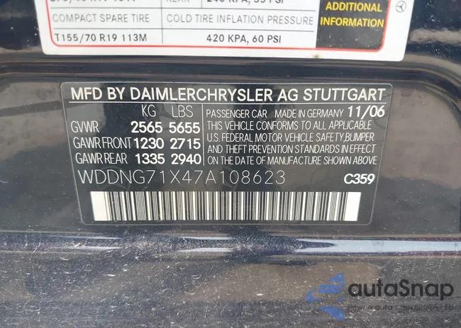 WDDNG71X47A108623: 42395736