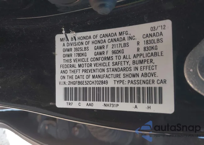 2HGFB6E52CH702849: 42396569