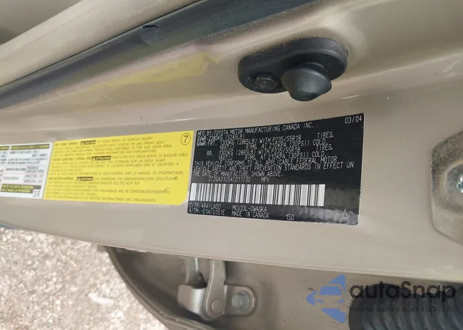 2T2GA31U54C011730: 42396604