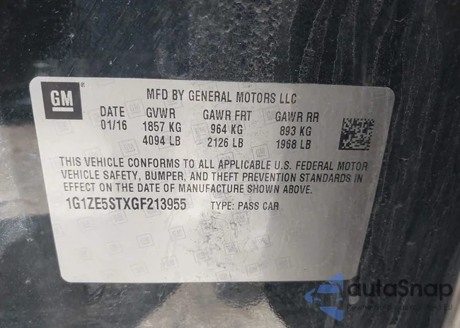 1G1ZE5STXGF213955: 42397912