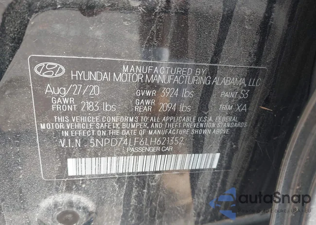 5NPD74LF6LH621352: 42398235