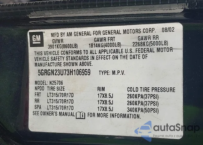 5GRGN23U73H106959: 42398277