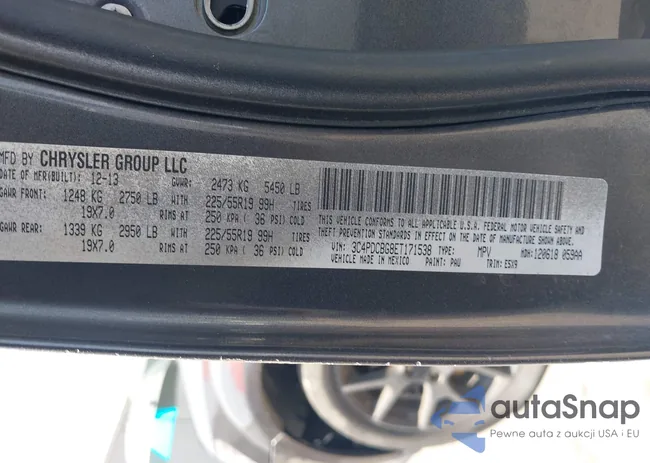 3C4PDCBG8ET171538: 42398344