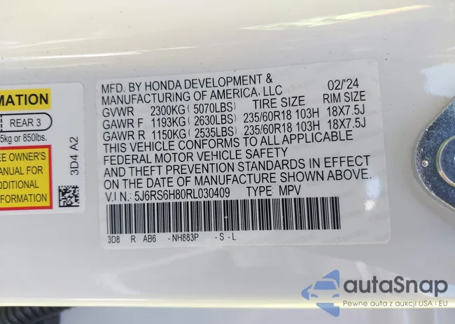 5J6RS6H80RL030409: 42397518