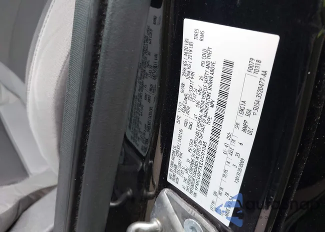 1FMCU0F7XEUC01325: 42397636