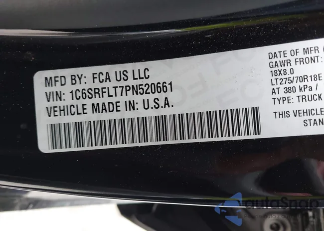 1C6SRFLT7PN520661: 42397852