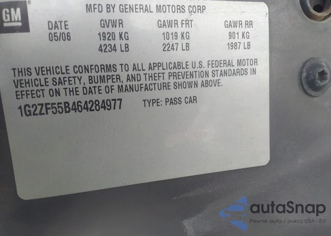 1G2ZF55B464284977: 42398894