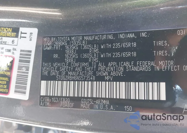 5TDGZRBH6NS573548: 42398936