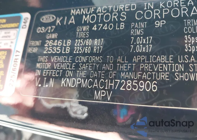 KNDPMCAC1H7285906: 42399031