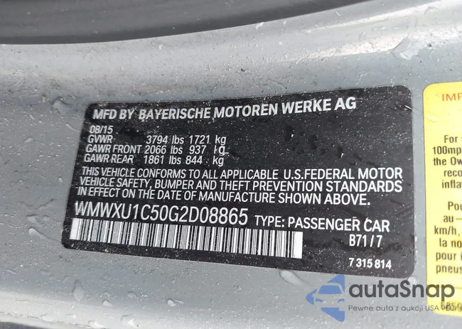 WMWXU1C50G2D08865: 42398675