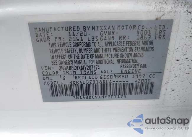 3N1AB8CVXMY207174: 42400184