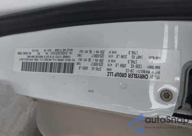 2C4RDGCG8ER181911: 42400194