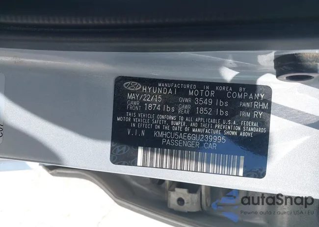 KMHCU5AE6GU239995: 42400403