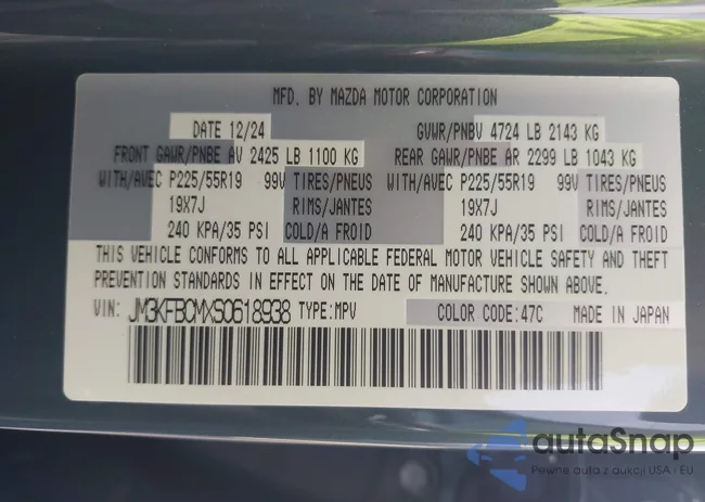 JM3KFBCMXS0618938: 42399605