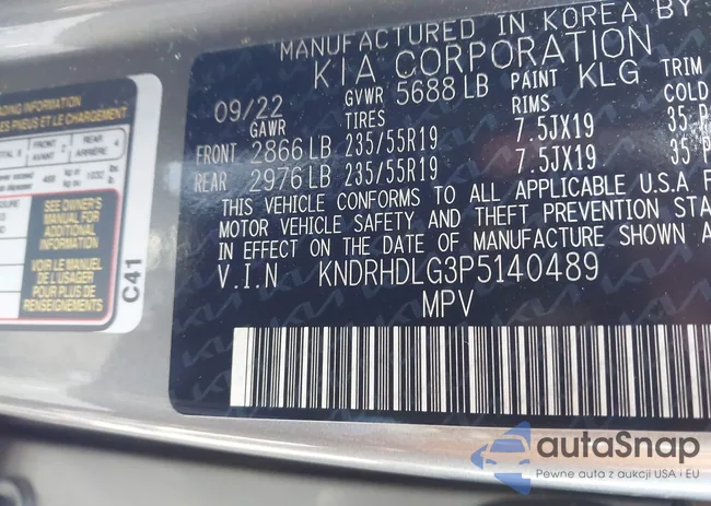 KNDRHDLG3P5140489: 42399780