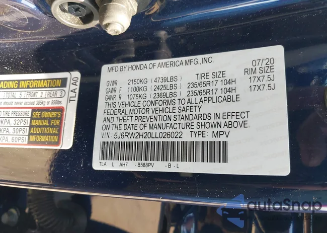 5J6RW2H20LL026022: 42400923