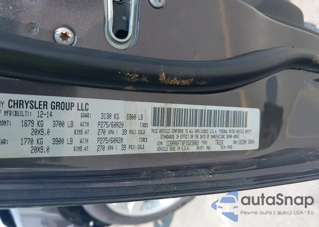 1C6RR6FT8FS523062: 42401327