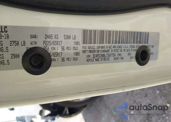 3C4PDCAB8JT507754: 42401552