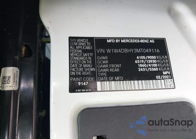 W1W4DBHY3MT049116: 42401739