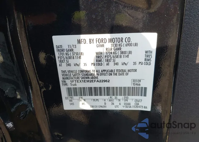 1FTEX1EM2EFA22962: 42403204