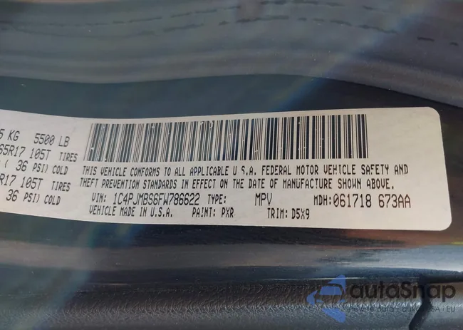 1C4PJMBS6FW786622: 42403215