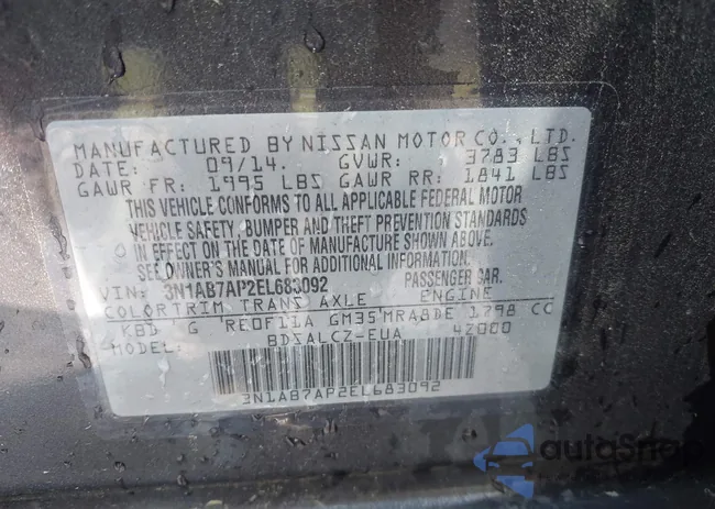 3N1AB7AP2EL683092: 42403326