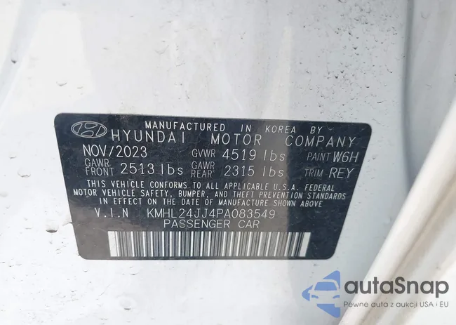 KMHL24JJ4PA083549: 42403370