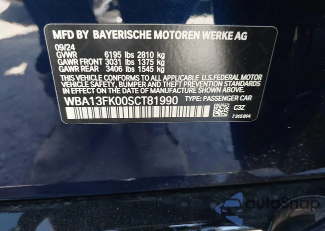 WBA13FK00SCT81990: 42402575