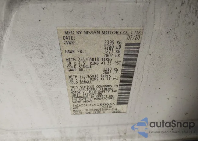 5N1AZ2AS4LN160665: 42402671