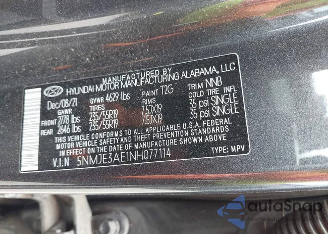 5NMJE3AE1NH077114: 42402827