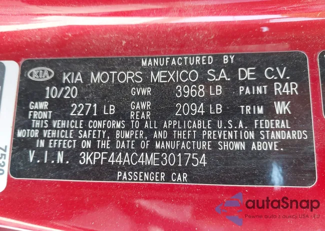 3KPF44AC4ME301754: 42403911