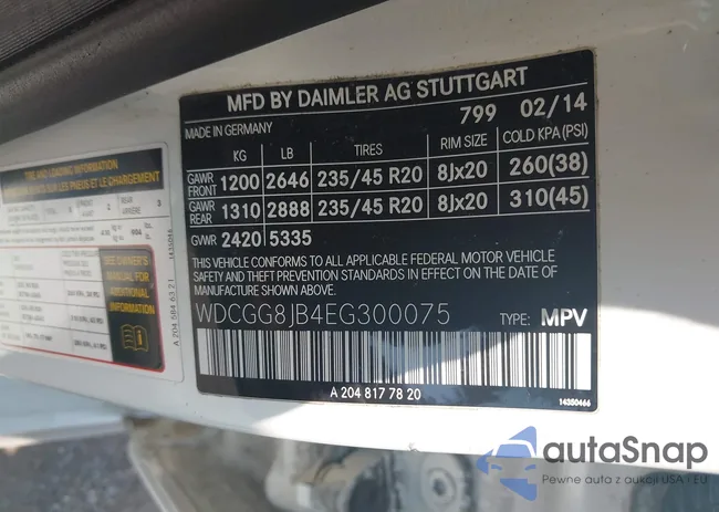 WDCGG8JB4EG300075: 42403953