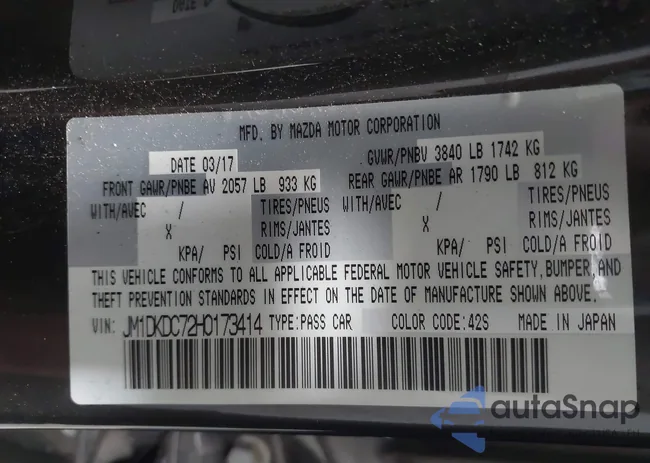 JM1DKDC72H0173414: 42404451