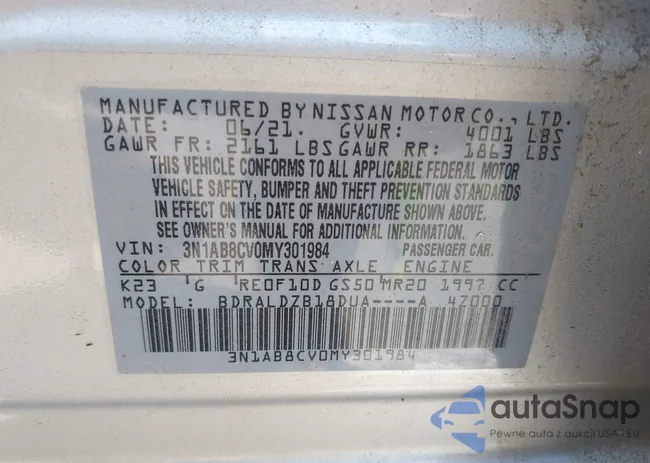 3N1AB8CV0MY301984: 42404909