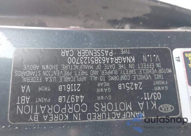 KNAGR4A63B5123700: 42405026