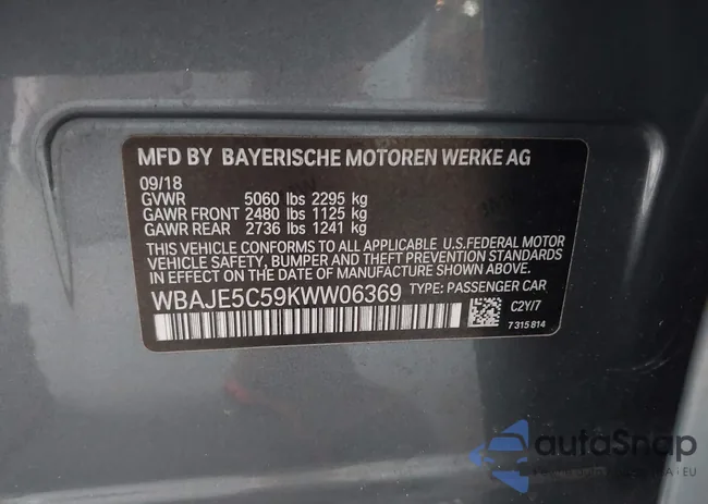 WBAJE5C59KWW06369: 42405053