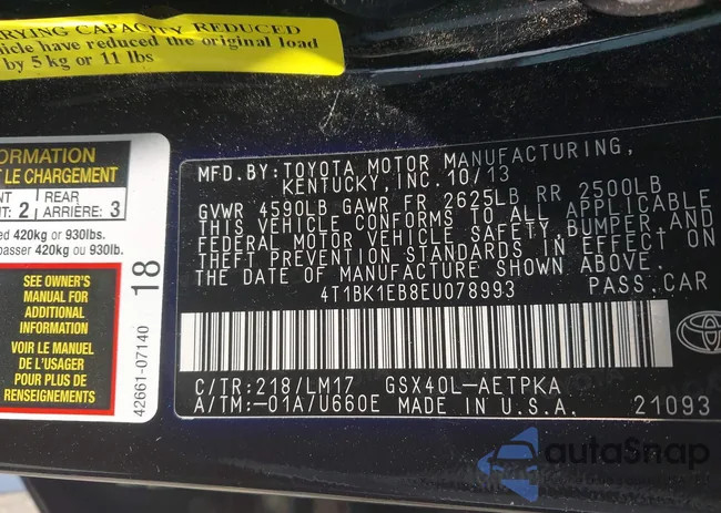 4T1BK1EB8EU078993: 42405195